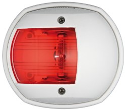 Klassisk 12 hvid / 112,5 ° rødt navigation lys